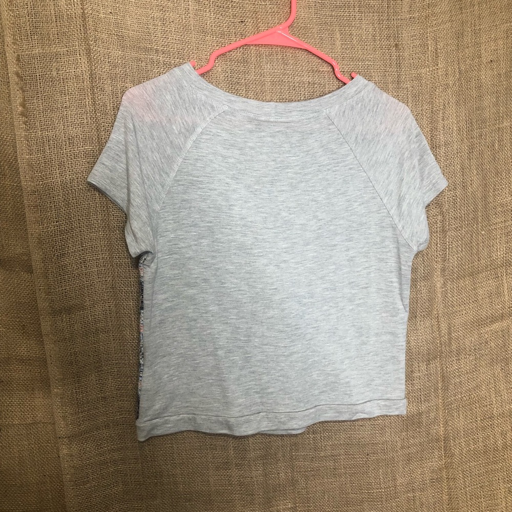 Dolan Anthropologie Crop Top XS Knit Short Sleeve - Picture 5 of 8